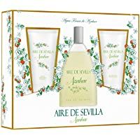Los mejores  - Aire de Sevilla Set de Belleza Edición Azahar - Crema Hidratante Corporal- Eau de Toilette- Gel Exfoliante